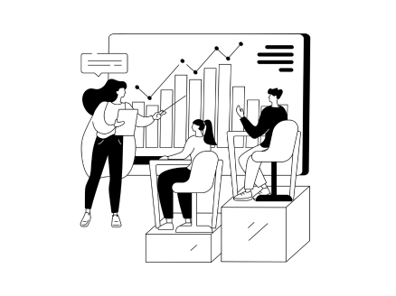 Analytics and Reporting Illustration